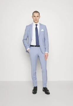 Michael Kors CROSSHATCH AND STRIPE - Krawatte - Navy -Michael Kors Geschaft e4b8a9fc90404d6faa6ede71537aa2d6