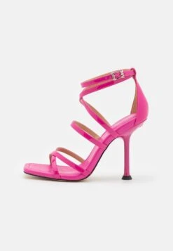 MICHAEL Michael Kors IMANI STRAPPY - High Heel Sandalette - Cerise