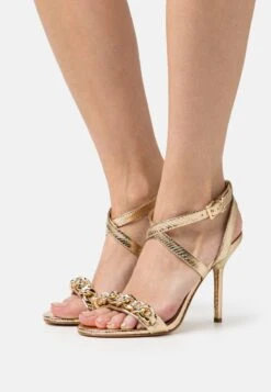 MICHAEL Michael Kors ASHA - High Heel Sandalette - Pale Gold