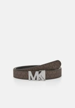 Michael Kors BUCKLE BELT UNISEX - Gürtel - Brown/black -Michael Kors Geschaft e99bdc801fd240c494f202503712403f 1