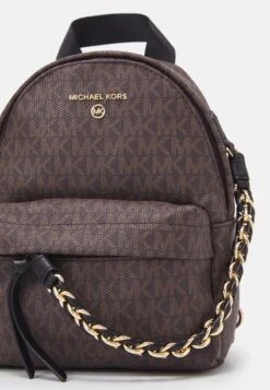 MICHAEL Michael Kors SLATER BACKPACK - Tagesrucksack - Brown/black -Michael Kors Geschaft eb60d80eecda42bea383923e49ee0833