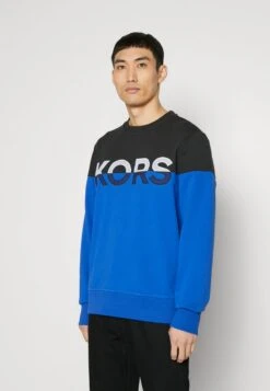 Michael Kors COLOR BLOCK CREW - Sweatshirt - Royal Blu -Michael Kors Geschaft eb93e54e5748423c96260ab4befc5a2d 1