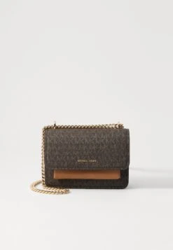 MICHAEL Michael Kors CLAIRE - Cross Body Bag - Vanilla/acorn -Michael Kors Geschaft ee1af56ddda042a3a394da52e5b4b720