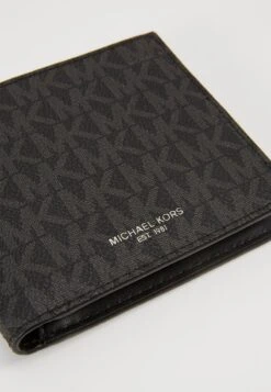 Michael Kors BILLFOLD GREYSON UNISEX - Geldbörse - Black -Michael Kors Geschaft f16f46f5df504ba4b396146cf0e3f828