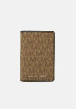 Michael Kors FOLDING CARD CASE UNISEX - Geldbörse - Husk