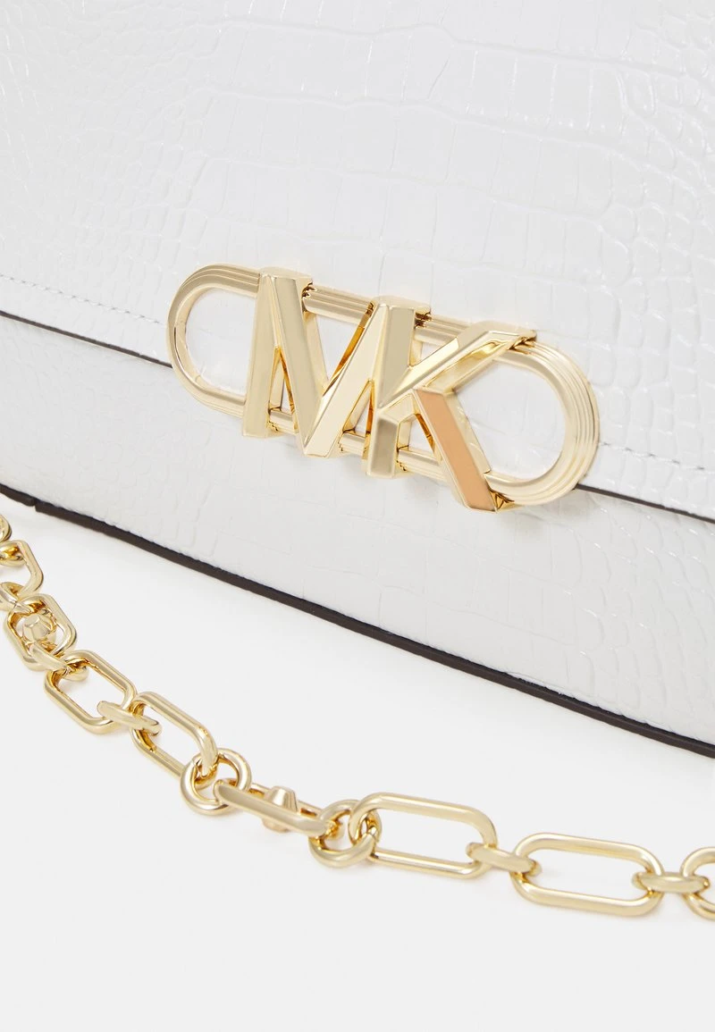 MICHAEL Michael Kors PARKER POUCHETTE - Handtasche - Optic White 8 MICHAEL Michael Kors PARKER POUCHETTE - Handtasche - Optic White – Bild 6