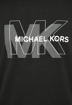 Michael Kors MIXED LOGO TEE - Print T-shirt - Black -Michael Kors Geschaft f6cca55094a94d9c92131bdf0dc5c11b