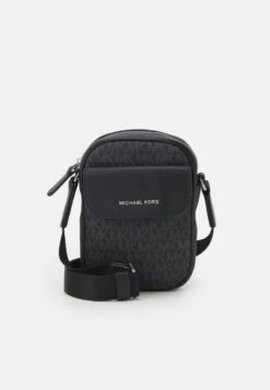 Michael Kors FLAP PHONE XBODY UNISEX - Umhängetasche - Black