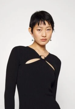 MICHAEL Michael Kors O RING KEY HOLE - Strickkleid - Black 11 MICHAEL Michael Kors O RING KEY HOLE - Strickkleid - Black -Michael Kors Geschaft f894a4e842ef412baa3e58a08e0e1afc