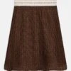 MICHAEL KORS KIDS PLEATED SKIRT - Faltenrock - Chocolate Brown
