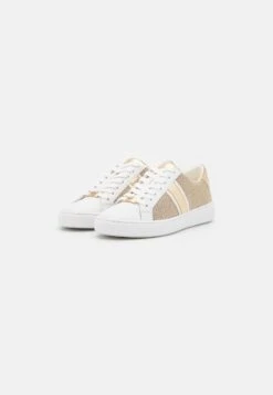 MICHAEL Michael Kors IRVING STRIPE LACE UP - Sneaker Low - Pale Gold -Michael Kors Geschaft f9b444e4eee649f886c3cec8abdfe010