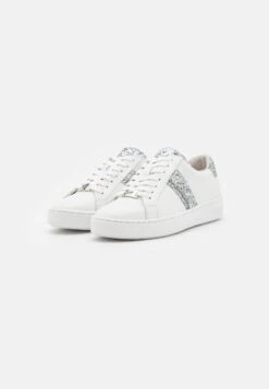 MICHAEL Michael Kors IRVING STRIPE LACE UP - Sneaker Low - Optic White/silver -Michael Kors Geschaft fa5203949dcb493e966a7bbf1165c927