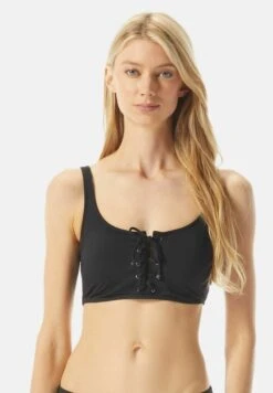 MICHAEL Michael Kors ICONIC SOLIDS - Bikini-Top - Black