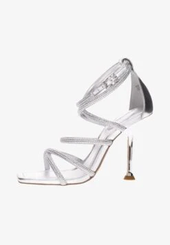 Michael Kors High Heel Sandalette - Argento -Michael Kors Geschaft fb5f6be6dd5d4932a8e59086f6a023c8 1