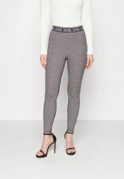 MICHAEL Michael Kors Leggings - Hosen - Black/white
