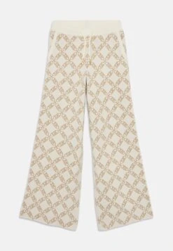 MICHAEL KORS KIDS TROUSERS - Stoffhose - Off White/stone