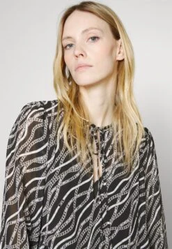 MICHAEL Michael Kors CHAIN - Bluse - Black -Michael Kors Geschaft ff0881533a21427da7f87ae8dc7e8f9d