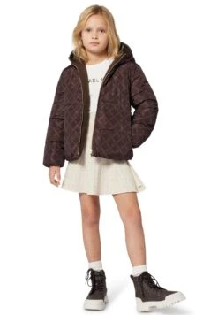 MICHAEL KORS KIDS SHORT SLEEVES - T-Shirt Print - Offwhite