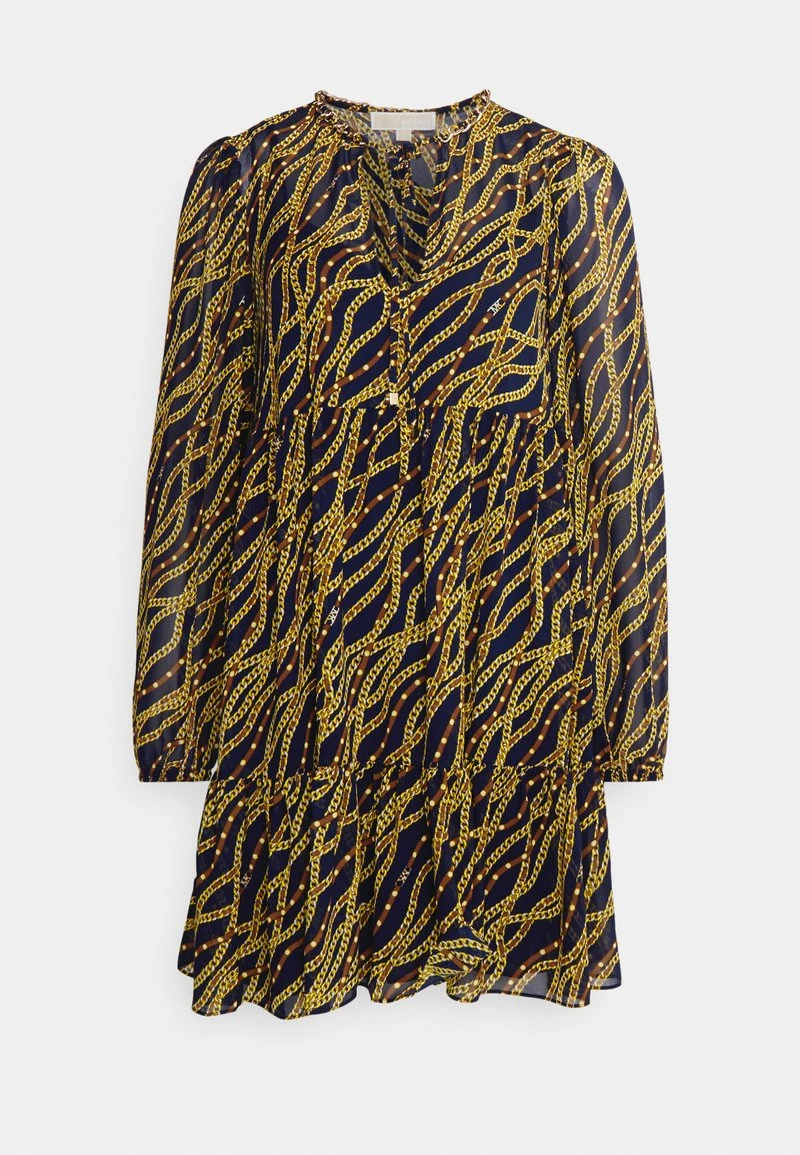MICHAEL Michael Kors BIAS CHAIN TENTY - Freizeitkleid - Midnightblue 7 MICHAEL Michael Kors BIAS CHAIN TENTY - Freizeitkleid - Midnightblue – Bild 5